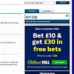 william hill free bet offers